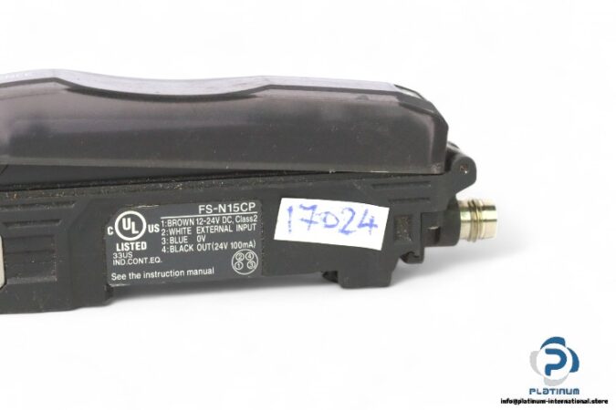 keyence-FS-N15CP-digital-fiber-optic-sensor(used)-3