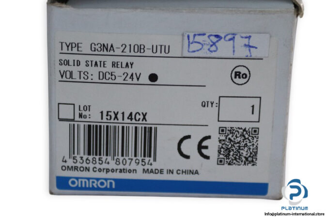 omron-G3NA-210B-UTU-solid-state-Relay(new)-2