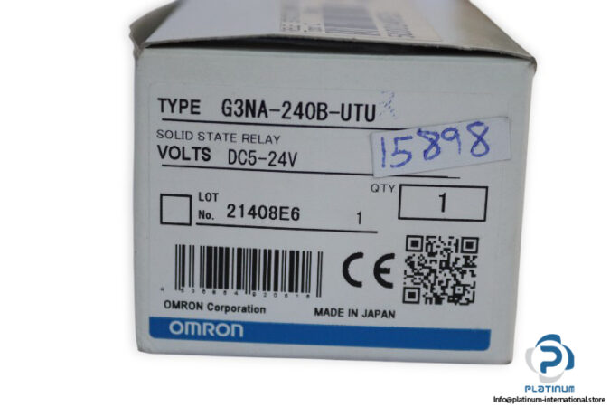 omron-G3NA-240B-UTU-solid-state-Relay(new)-2