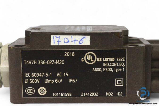 schmersal-T4V7H-336-02Z-M20-limit-switch-(used)-3