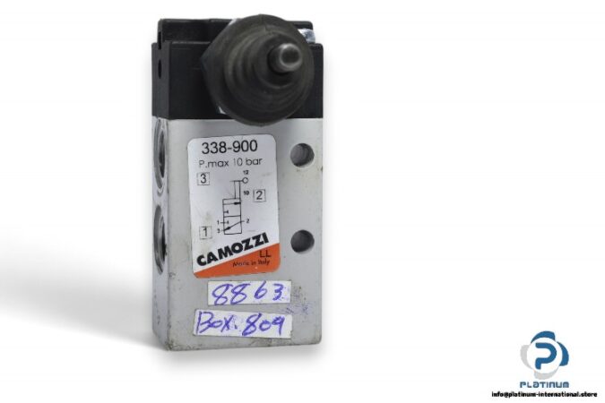 Camozzi-338-900-manual-valve(used)-2