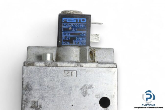 Festo-10166-double-solenoid-valve(used)-2