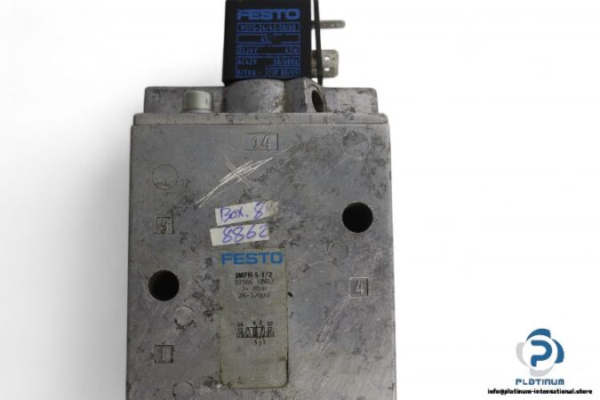 Festo-10166-double-solenoid-valve(used)-3