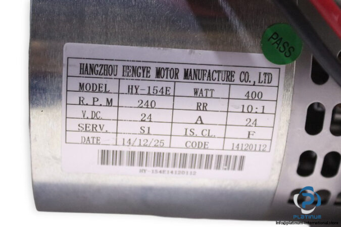 Hangzhou-hengye-motor-HY-154E-dc-motor-(new)-2