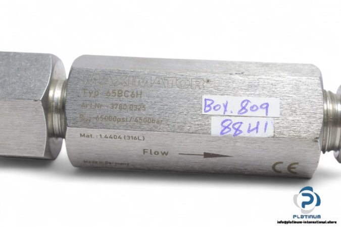 Maximator-65BC6H-ball-check-valve(new)-3