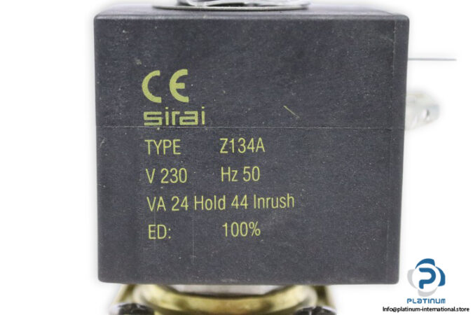 Sirai-L153D07-solenoid-valve(used)-1