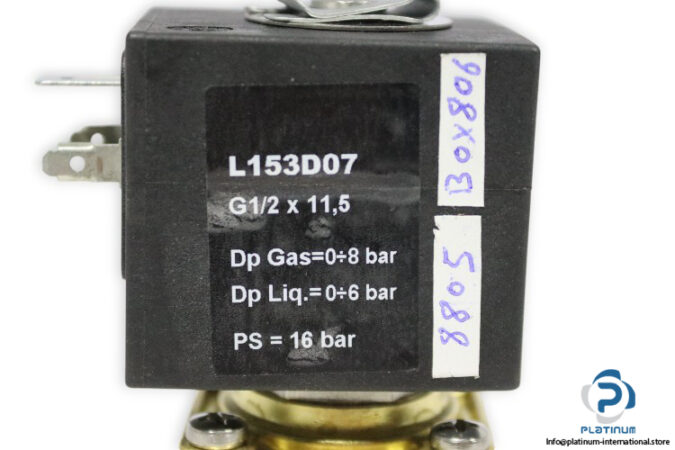 Sirai-L153D07-solenoid-valve(used)-2