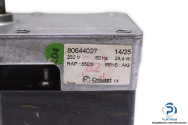 crouzet-80644027-gear-motor(used)-1