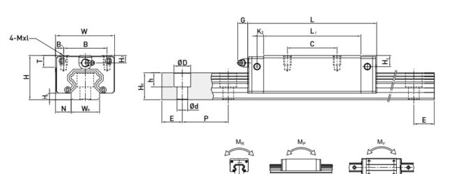 hiwin-HGL25-HA-linear-guideway-block-(new)-2