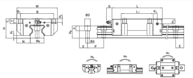 hiwin-RGW45-HC-linear-guideway-block-(new)-5