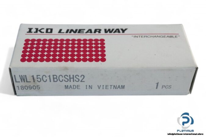 iko-LWL15C1BCSHS2-linear-guideway-block-(new)-1