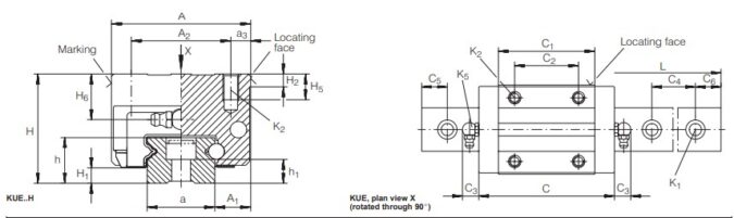 ina-KWE20-H-G4V1-linear-recirculating-ball-bearing-(new)-without-carton-4