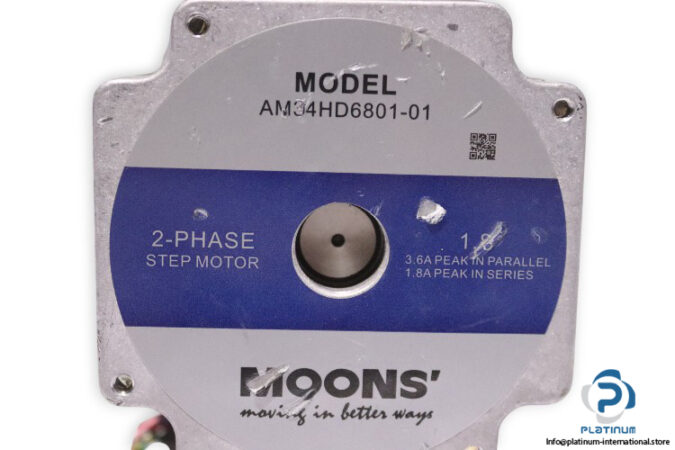 moons-AM34HD6801-01-2-phase-stepper-motor(used)-1