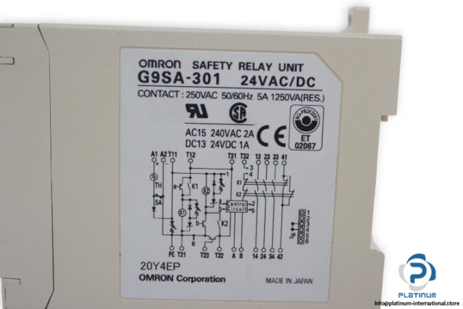 omron-G9SA-301-safety-relay-(New)-2