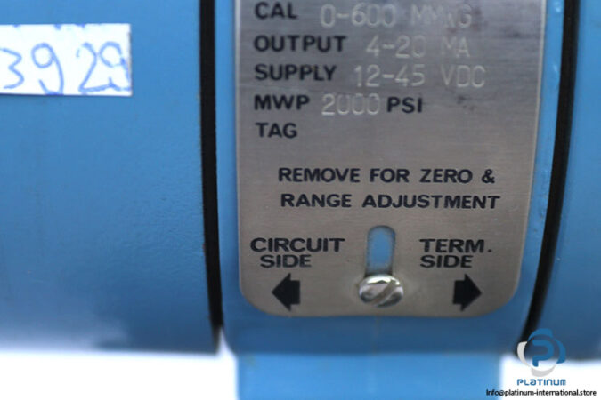 rosemount-E1151DP3E22-differential-pressure-transmitter-(New)-3