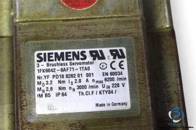 siemens-1FK6042-6AF71-1TA0-servo-motor(used)-2