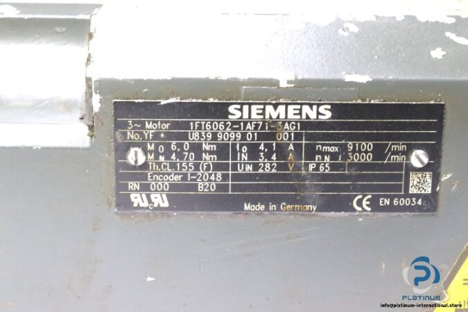 siemens-1FT6062-1AF71-3AG1-servo-motor(used)-2