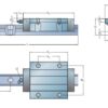 skf-LLTHC-25-LA-T1-P3-linear-guideway-carriage-(new)-6