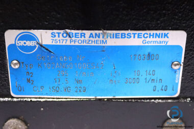 stober-K102ANG0-100ES42-gear-unit(used)-2