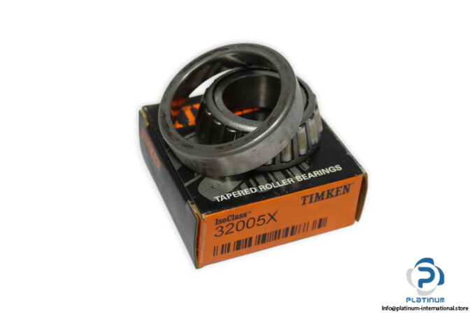 timken-32005-X-tapered-roller-bearing-(used)-carton