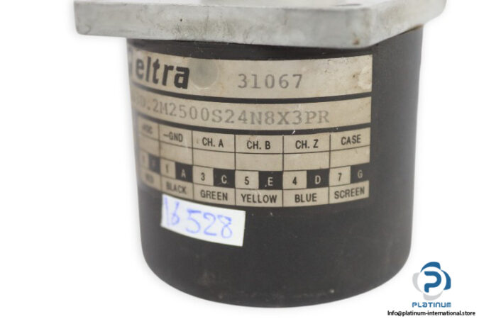 eltra-EL63D.2M2500S24N8X3PR-incremental-encoder-(Used)-2