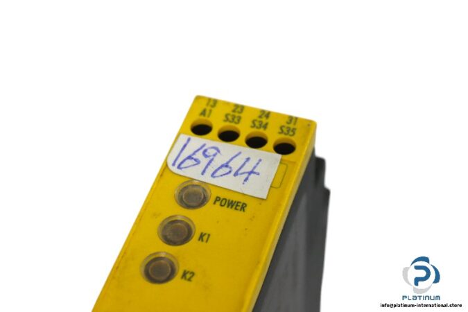 klockner-moeller-ESR4-NO-21-18815873-L1C-safety-relay-(Used)-3