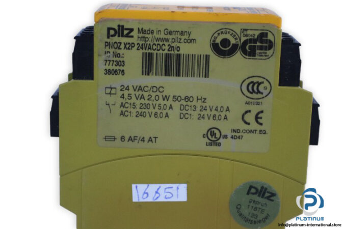 pilz-PNOZ-X2P-24VACDC-2N_O-safety-relay(used)-2