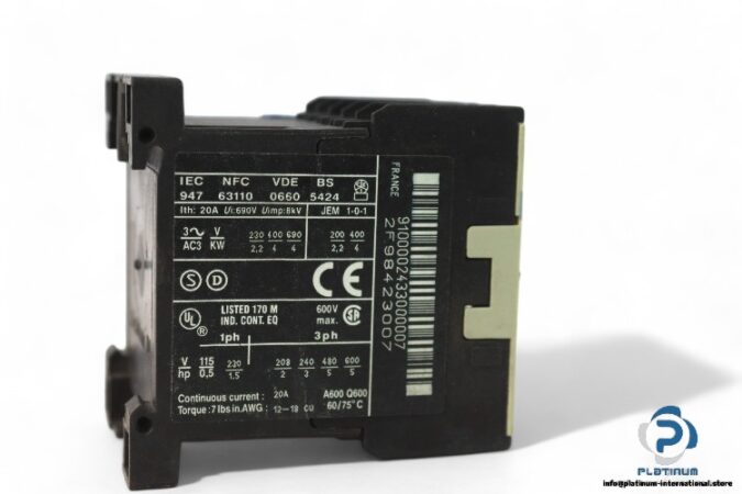 telemecanique-LP4K-0910-BW3-contactor(used)-1