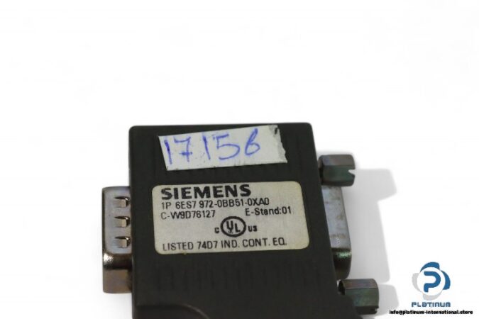 siemens-6ES7-972-0BB51-0XA0-profibus-connector-used-2