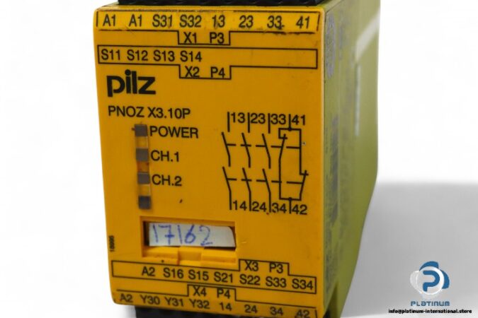 pilz-PNOZ-X3.10P-safety-relay-used-1