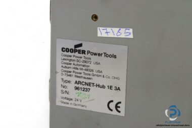 cooper-ARCNET-HUB-1E-3A-power-tool-used-2