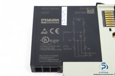 murr-PM-DC24V10A-input-relay-used-2