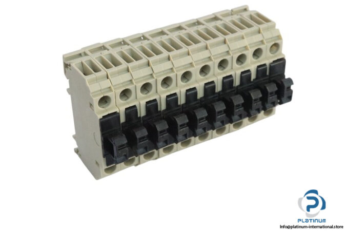 siemens-8WA10111SF12-fuse-terminal-thermoplast-(used)