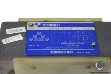 tokimec-TGMFN-5-X-A2W-B2W-50-restrictor-valve-used-1