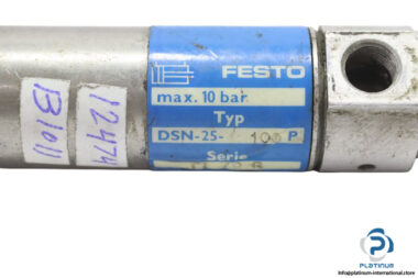 festo-DSN-25-100P-pneumatic-cylinder-(used)-1
