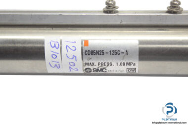 smc-CD85N25-125C-A-pneumatic-cylinder-(used)-1