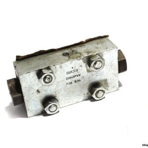 hawe-drh3pvv-releasable-twin-check-valve