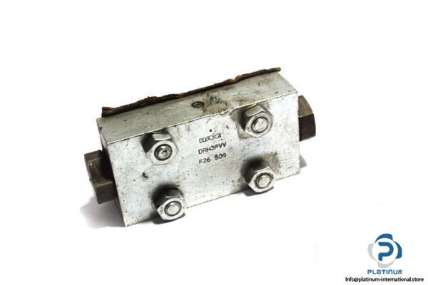 hawe-drh3pvv-releasable-twin-check-valve