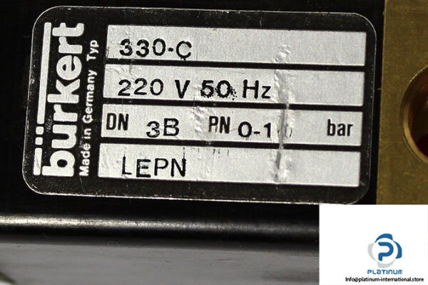 burkert-330-c-single-solenoid-valve-2