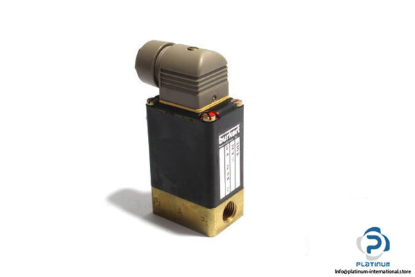 burkert-330-E-single-solenoid-valve