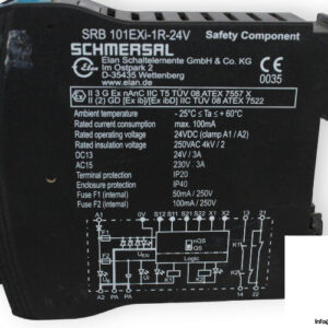 SCHMERSALPROTECTSRB101EXI-1R-24VSAFETY-MONITORINGRELAY-2-logo