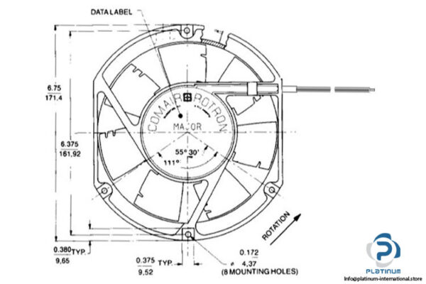 comair-rotron-JQD48K6E2X-E2-axial-fan-used-3