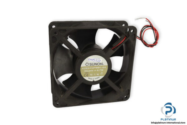 sunon-KDE2412PMB1-6A-axial-fan-used