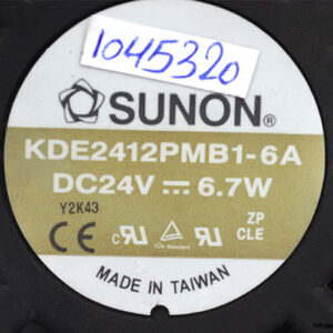 sunon-KDE2412PMB1-6A-axial-fan-used-1