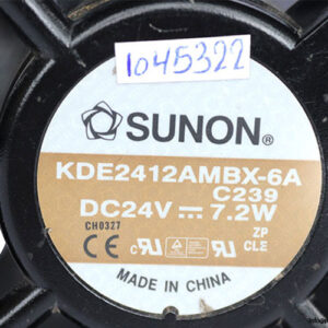 sunon-KDE2412AMBX-6A-C239-axial-fan-used-1