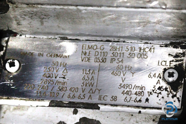 siemens-ELMO-G-2BH1-510-1HC41-double-side-channel-blower-used-3