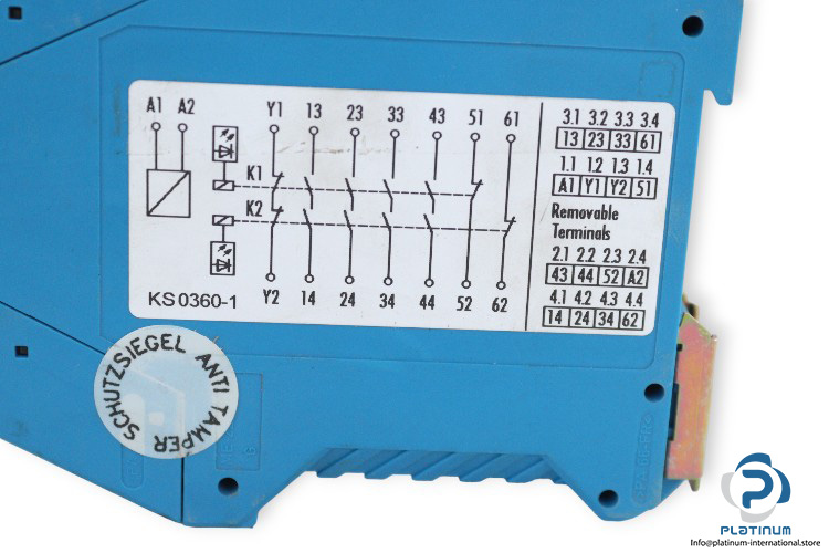 schleicher sne 4004 k emergency stop relay schleicher-SNE-4004-K-emergency-stop-relay-(New)-3
