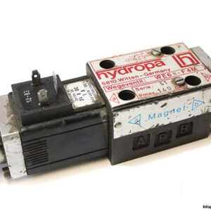 hydropa-WE6N-F4M-directional-control-valve