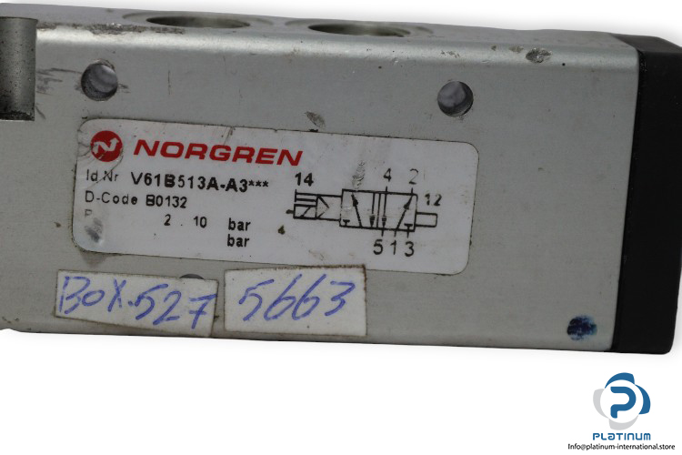 norgren v61b513a a3 single solenoid valve norgren-V61B513A-A3-single-solenoid-valve-used-4