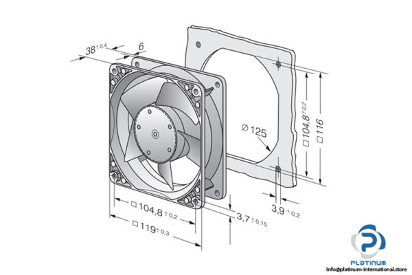 papst-4184-NGX-axial-fan-used-2